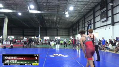 120 lbs Round 3 (3 Team) - Jace Barrier, BELIEVE TO ACHIEVE WRESTLING CLUB vs Noah Rankin, WILD BUFFALO WRESTLING CLUB