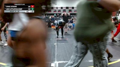 60 lbs Quarterfinal - Levi Littleton-Kimp, Summerville Takedown vs Cole Licausi, Knights Youth Wrestling
