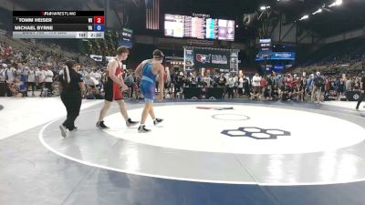 175 lbs Champ. Rd Of 256 - Tomm Heiser, Wisconsin vs Michael Byrne, Virginia