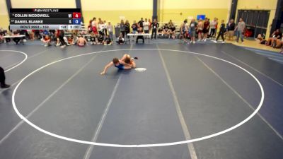 150 lbs Cons. Semis - Collin McDowell, WI vs Daniel Blanke, IL