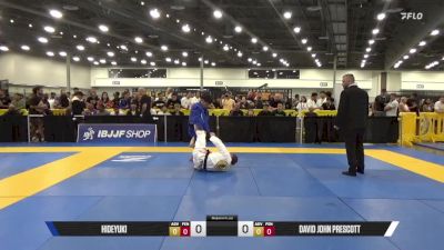 David John Prescott vs Hideyuki Yamada 2025 World Master IBJJF Jiu-Jitsu Championship
