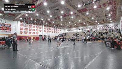 215 lbs Cons. Round 2 - Lucas Dixon, Jackson vs Micah Mcdanel, Teays Valley