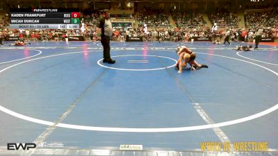 70 lbs Round Of 16 - KADEN FRANKFURT, DC Elite - Coufal vs Micah Duncan, Westshore Wrestling Club