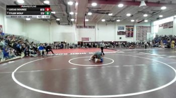 165 lbs Round Of 16 - Lucas Bourez, Waterford vs Tyler Wolf, Stafford