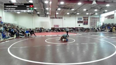 165 lbs Round Of 16 - Lucas Bourez, Waterford vs Tyler Wolf, Stafford