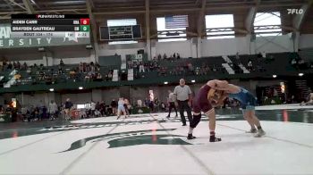 174 lbs Cons. Round 1 - Aiden Carr, Unattached vs Brayden Gautreau, Central Michigan