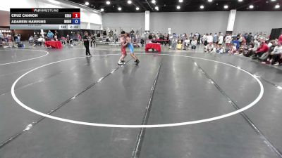 126 lbs Cruz Cannon, Team Kansas Gold vs Adarein Hawkins, Missouri