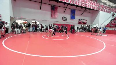 JH 89 lbs Quarterfinal - Mika Swatek, Yukon JH vs Kennedy Blevins, HENRIETTA JH