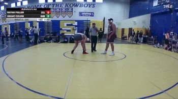 285 lbs Cons. Round 4 - Rayan Faller, St Cloud vs Grant Colvin, Harmony