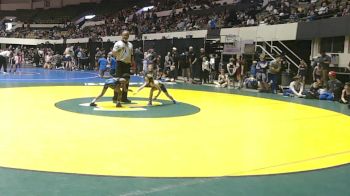 51-54 lbs Round 1 - Macklyn Motley, Warmup Gang Wrestling Club vs Katelynn Dulin, Slaughterhouse
