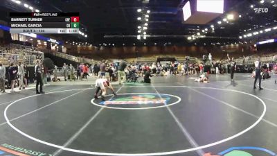 105 lbs Round 1 - Michael Garcia, Charlotte Hammerheads vs Barrett Turner, Creeks