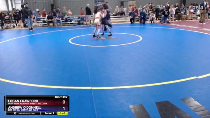 74 lbs Semifinal - Logan Crawford, Deer Park Ironman Wrestling Club vs ...