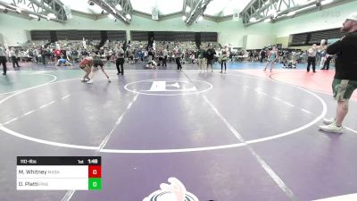 110-I lbs Round Of 16 - Mason Whitney, Mat Assassins vs Daniel Platti, Pinelands Wrestling Club