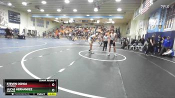 138 lbs Champ. Round 1 - Steven Ochoa, La Mirada vs Lucas Hernandez, Santiago