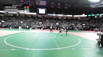 110 lbs Cons. Round 4 - Tucker Kurzhals, ELR1 vs Weston Cotter, TLWA