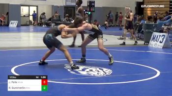 120 lbs Consi Of 4 - Joey Felix, Roundtree Wrestling vs Ryan Summerlin, Ironclad