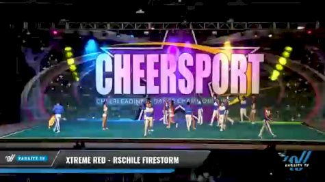 Xtreme Red - RSCHILE Firestorm [2021 L4 International Open Coed Day 1] 2021 CHEERSPORT National Cheerleading Championship