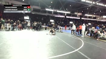 113 lbs Cons. Round 5 - Dylan Sternod, South Kitsap vs Karver Peasley, Gonzaga Prep