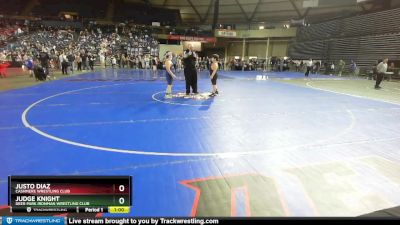 120+ 3rd Place Match - Justo Diaz, Cashmere Wrestling Club vs Judge Knight, Deer Park Ironman Wrestling Club