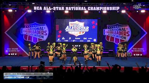 Cheer Extreme - LV [2026 L4.2 Senior Coed - Medium Day 2] 2026 NCA All-Star National Championship