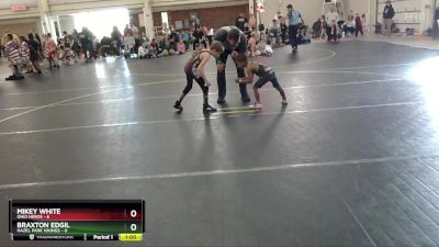 46 lbs Round 1 (6 Team) - Mikey White, Ohio Heros vs Braxton Edgil, Hazel Park Vikings