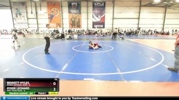 72 lbs Rd# 3 12:00pm Friday - Ryker Leonard, East Coast Elite vs Bennett Myles., NCWAY National Team
