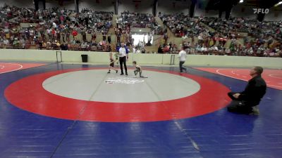48 lbs Quarterfinal - Stephen Strickland, Backyard Brawlers Wrestling Club vs Troy Pittman, Pedraza Wrestling