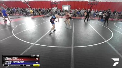 170 lbs Cons. Round 2 - Logan Hespe, Watertown Wrestling Club vs Hayden Jeanquart, Wisconsin