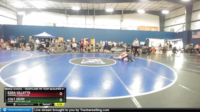 Dean Hawk 140 lbs Semifinal - Colt Dean, Hawk Wrestling Club vs Ezra Gillette ...