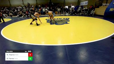 168 lbs 5th Place - Kalob Ybarra, Pomona (CO) vs Bradlee Farrer, Pleasant Grove (UT)