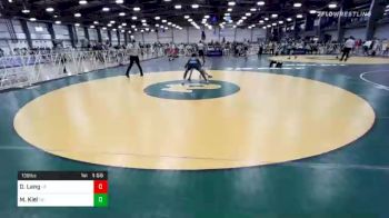 138 lbs Prelims - Drew Lang, UT vs Maxwell Kiel, NC