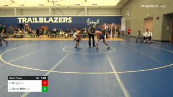 106 lbs Semifinal - Janzten Borge, Manhattan vs Levi Glover UNA, Goddard