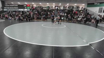 110 lbs 3rd Place Match - Alicia Marfileno, Great Plains Wrestling Academy vs Peyton McElfresh, Prodigy Wrestling