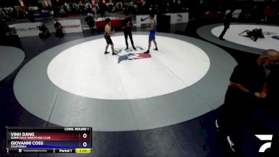 79 lbs Cons. Round 1 - Vinh Dang, Sunnyvale Wrestling Club vs Giovanni Coss, California