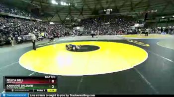 Champ. Round 2 - Karianne Baldwin, Glacier Peak (Girls) vs Felicia Bell, Aberdeen (Girls)