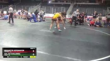 W 138 lbs Round 3 (3 Team) - Keilani Guillerra, Texas vs Bridgette Sotomayor, Arizona