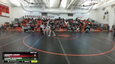 144D Round 2 - Loomis Alexander, Greybull/Riverside vs Jackson Larsen, Riverton