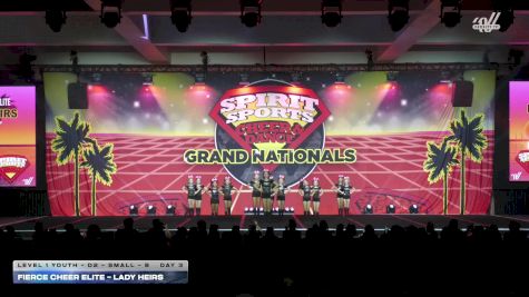 Fierce Cheer Elite - Lady Heirs [2026 L1 Youth - D2 - Small - B Day 3] 2026 Spirit Sports Grand Nationals