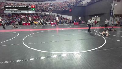 63 lbs Cons. Round 4 - Cohen Groh-Schroeder, Askren Wrestling Academy vs Brandt Perry, BAM Training Center