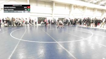 175 lbs Champ. Round 2 - Colt Bufton, Wasatch vs Dayne Wardell, Morgan