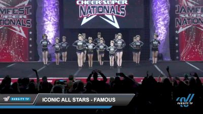 Iconic All Stars - Famous [2022 L3 Youth - Small - B Day 1] 2022 JAMfest Cheer Super Nationals