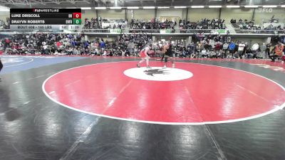 165 lbs 3rd Place - Luke Driscoll, Bridgewater-Raynham vs Drayvn Roberts, East Hartford