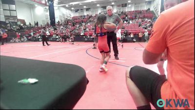 52 lbs Rr Rnd 5 - Case Combs, Cowboy Wrestling Club vs Emmalyn Gibson, Wolfpak Wrestling