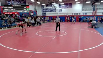 184 lbs Finals (2 Team) - Garrett Fuller, Wisconsin-Oshkosh vs Nils Updale, Ursinus