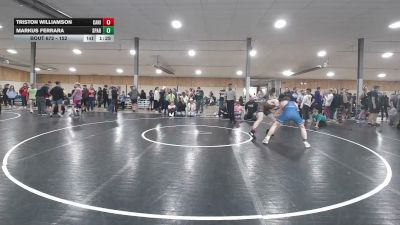 152 lbs Semifinal - Triston Williamson, Canisteo vs Markus Ferrara, Sparrow Bush