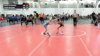 60 lbs Consolation - Reese Szymanski, Team Tugman vs Jaxon Spadaro, Southside WC
