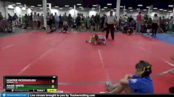 48 lbs Round 5 (10 Team) - Hunter McDonough, Armory vs Nasir White, Uprising