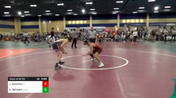 Match - Jonah Sanchez, St. John Bosco vs Ashton Bennert, Omada Kitrinos Wrestling Club