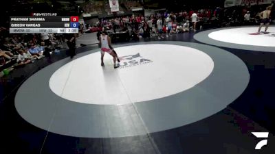 165 lbs Pratham Sharma, MDWA - Mount Diablo Wrestling Association vs Gideon Vargas, IEWA - Inland Empire Wrestling Association