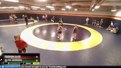 52-56 lbs Round 1 - Rilynn Anderson, JWC vs Marianna Eller, Charger Wrestling Club